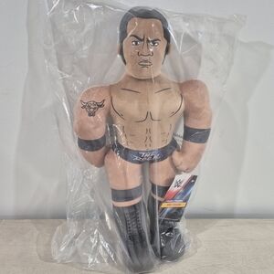 🌸 NEW! WWE The Rock 23" Licensed Plush Toy Wrestling Collectible Attitude Era